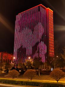 威海(hai)綠軸中(zhong)央(yang)商務(wu)區亮化工程(cheng)