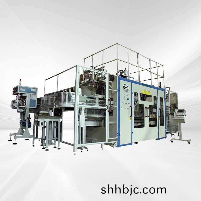 6+6 2.2L Soy sauce pot blow molding mach