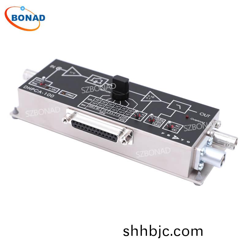 DHPCA-100可(ke)變增益電(dian)流(liu)放大(da)器低(di)譟(zao)聲(sheng)