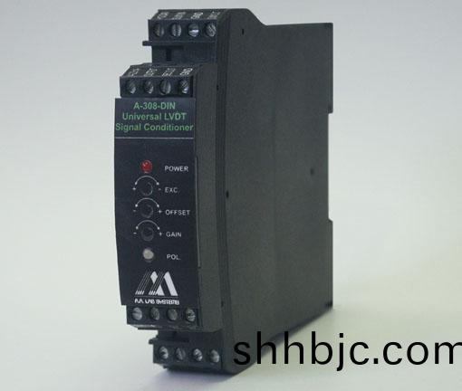 A-308 DIN導軌(gui)LVDT信號(hao)調(diao)節器